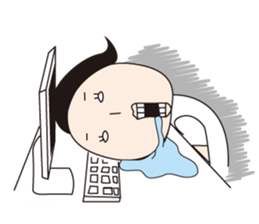 Fumiko the Aggravated Feminine. sticker #11623598