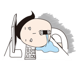 Fumiko the Aggravated Feminine. sticker #11623598