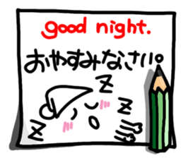 A pictograph (English)3. sticker #11624135