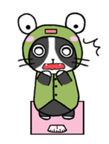 Frog cat 2 sticker #11624271