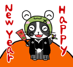 Frog cat 2 sticker #11624276