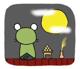 Frog cat 2 sticker #11624284