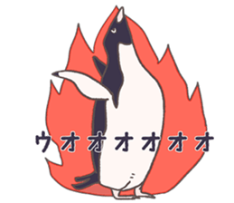 Tightly adelie penguin sticker #11624370