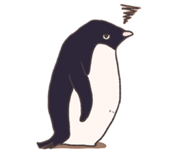 Tightly adelie penguin sticker #11624373
