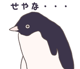 Tightly adelie penguin sticker #11624376