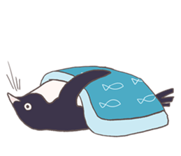 Tightly adelie penguin sticker #11624380