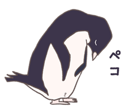 Tightly adelie penguin sticker #11624388