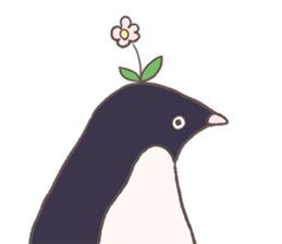 Tightly adelie penguin sticker #11624398