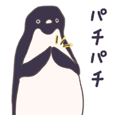 Tightly adelie penguin sticker #11624402