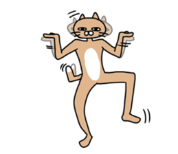 Provoke cat sticker #11624446