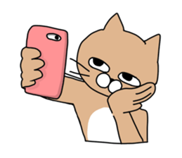 Provoke cat sticker #11624447