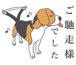 I love my beagle! 4 sticker #11624508