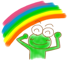 Franky little frogy sticker #11625463