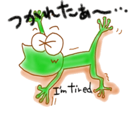 Franky little frogy sticker #11625470