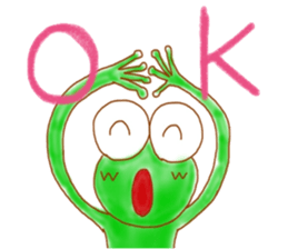 Franky little frogy sticker #11625478
