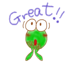 Franky little frogy sticker #11625481
