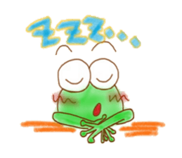 Franky little frogy sticker #11625485
