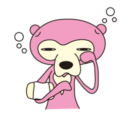 Lazy Bear No.1 [Basic set] sticker #11625545