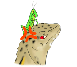 Japalura swinhonis days sticker #11625649