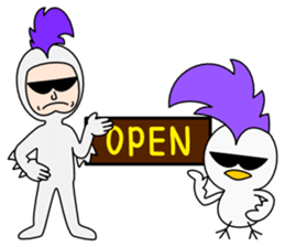 Mohican Bird 9 (with Birdman) sticker #11626220