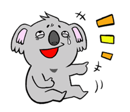 a friendly koala sticker #11626475