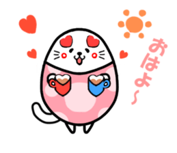 Nekokotamago(Love editing) sticker #11627048