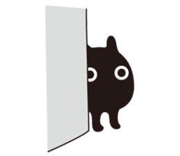 Talk with Black Cat sticker #11627589
