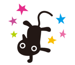 Talk with Black Cat sticker #11627596