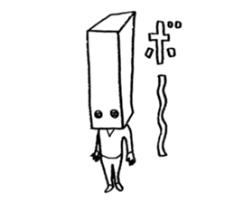 HUMAN OF BOX sticker #11628549