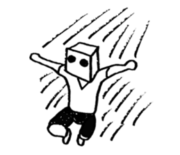 HUMAN OF BOX sticker #11628555