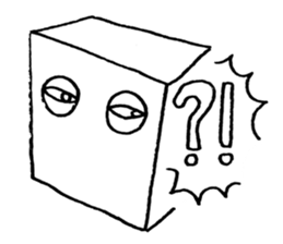 HUMAN OF BOX sticker #11628557