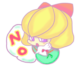 Rock girl which is rich in variety sticker #11628855