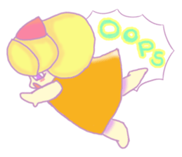 Rock girl which is rich in variety sticker #11628858