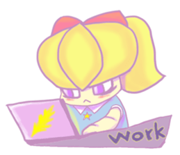 Rock girl which is rich in variety sticker #11628859