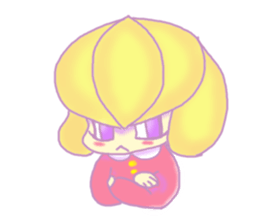 Rock girl which is rich in variety sticker #11628875