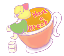 Rock girl which is rich in variety sticker #11628876