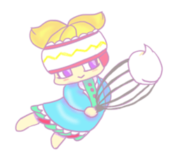 Rock girl which is rich in variety sticker #11628879