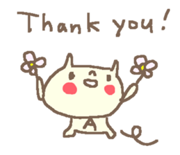 Name A cute cat stickers! sticker #11629028