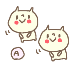 Name A cute cat stickers! sticker #11629042