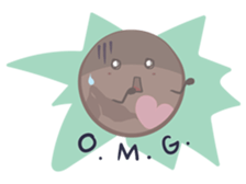 mission to Pluto sticker #11629958