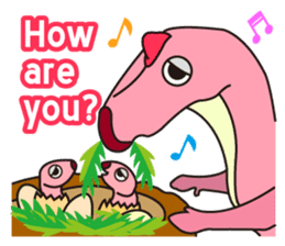 Pretty Eyes Dinosaurs (English) sticker #11629985