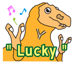 Pretty Eyes Dinosaurs (English) sticker #11629991