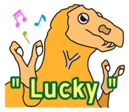 Pretty Eyes Dinosaurs (English) sticker #11629991