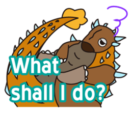 Pretty Eyes Dinosaurs (English) sticker #11629995