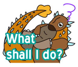 Pretty Eyes Dinosaurs (English) sticker #11629995