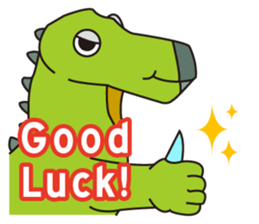 Pretty Eyes Dinosaurs (English) sticker #11629999