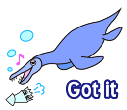 Pretty Eyes Dinosaurs (English) sticker #11630000