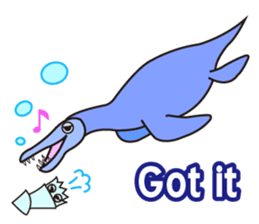 Pretty Eyes Dinosaurs (English) sticker #11630000