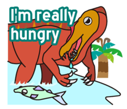 Pretty Eyes Dinosaurs (English) sticker #11630009
