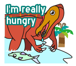 Pretty Eyes Dinosaurs (English) sticker #11630009